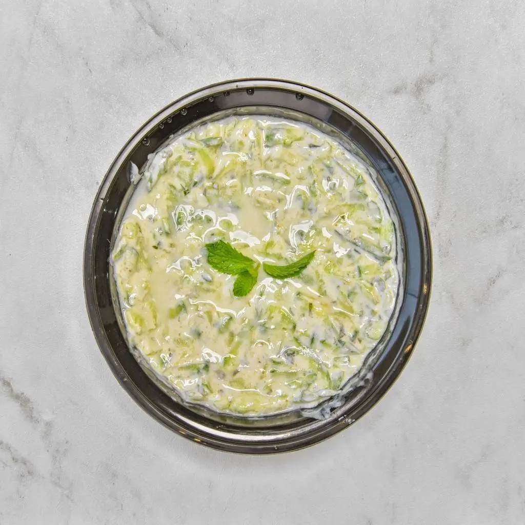 Yoghurt with Cucumber
